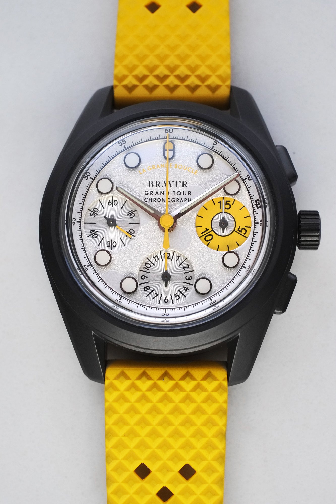 Grand Tour Yellow edition PVD sample