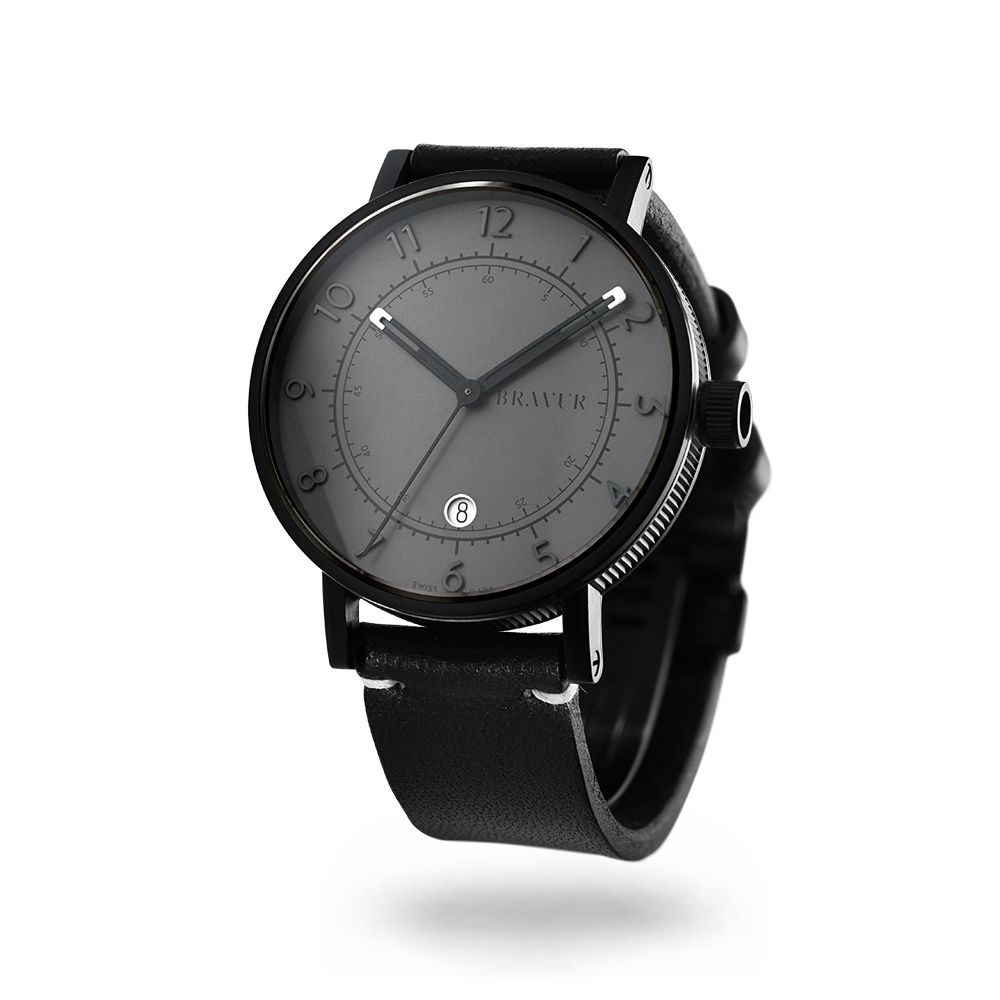 BW001 Black PVD - Grey