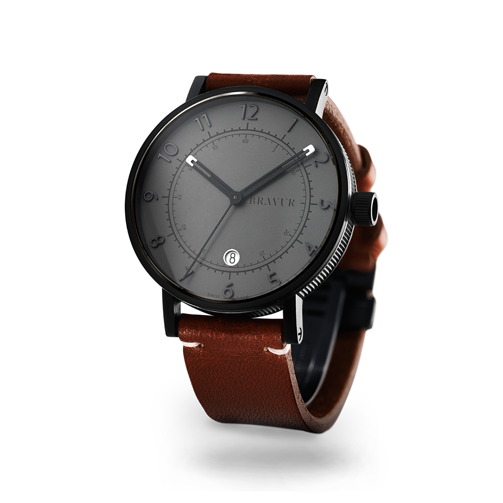 BW001 Black PVD - Grey