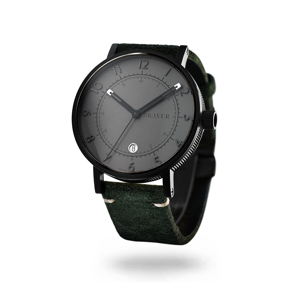 BW001 Black PVD - Grey