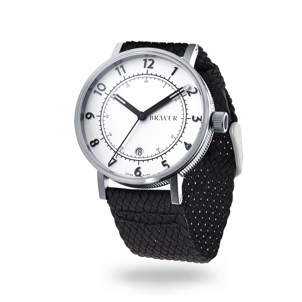 BW001 - Silver White