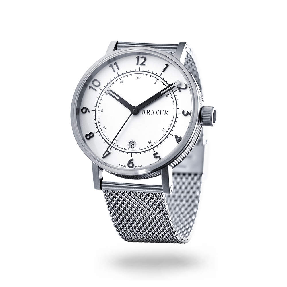 BW001 - Silver White