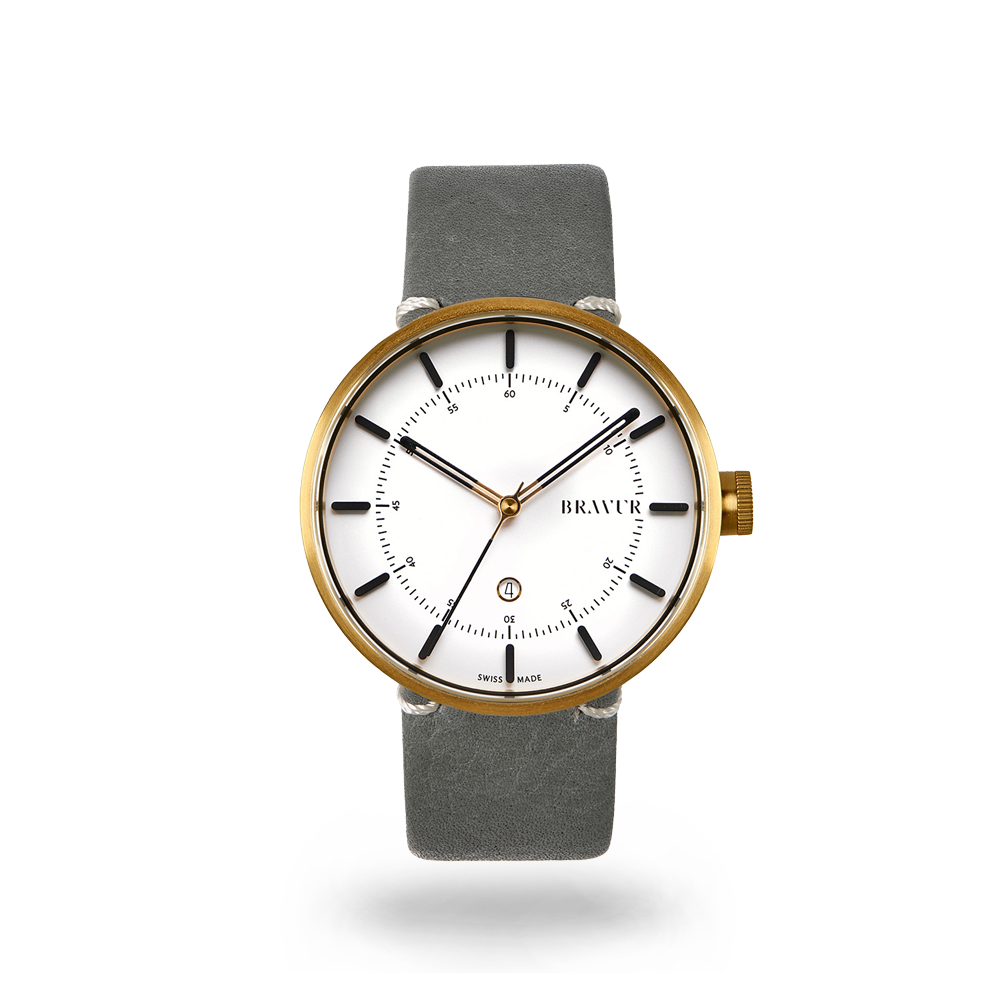 BW002 Gold - Silver White