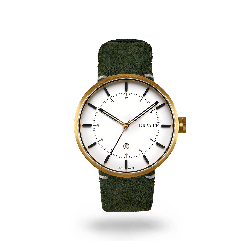 BW002 Gold - Silver White