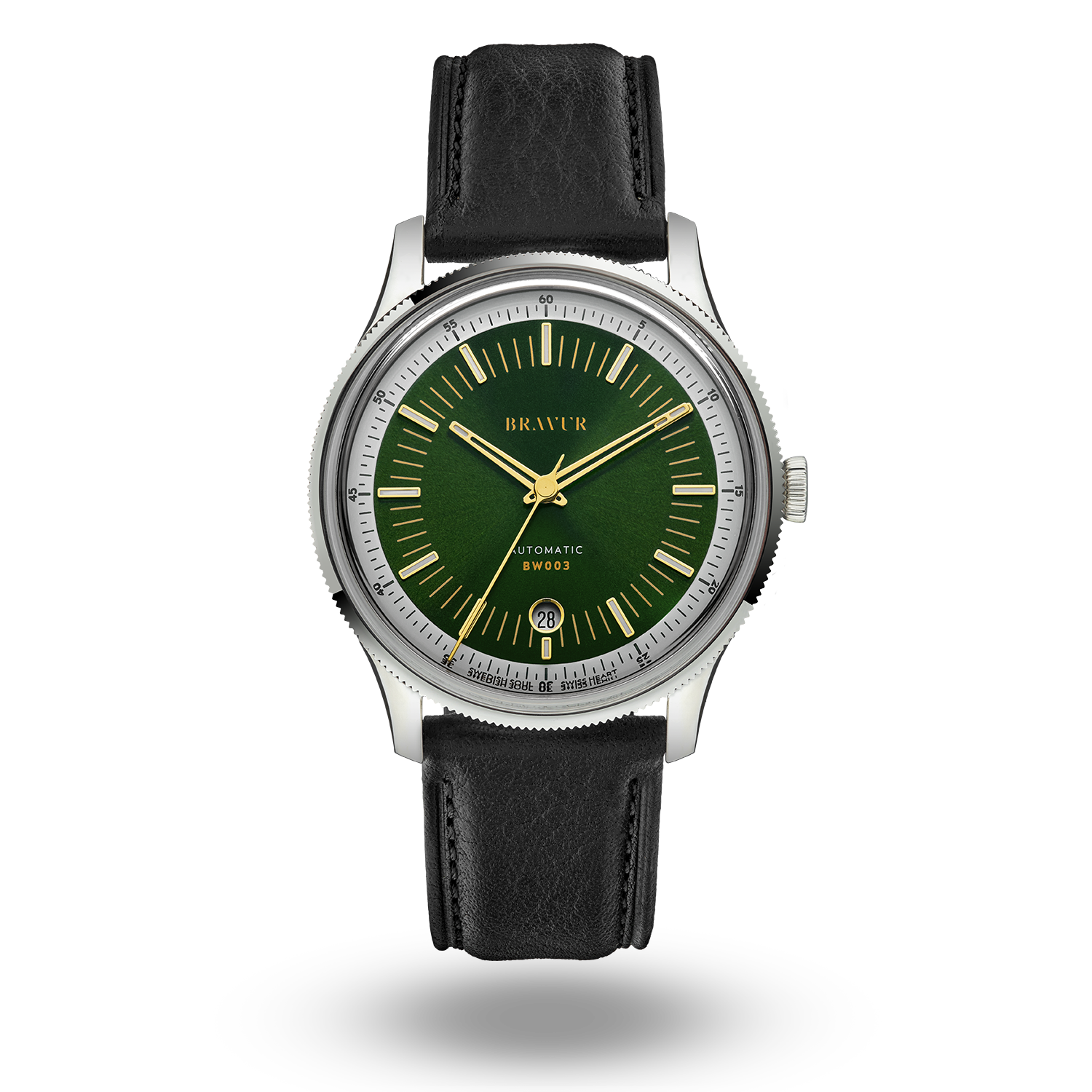 BW003 - Bottle green dial