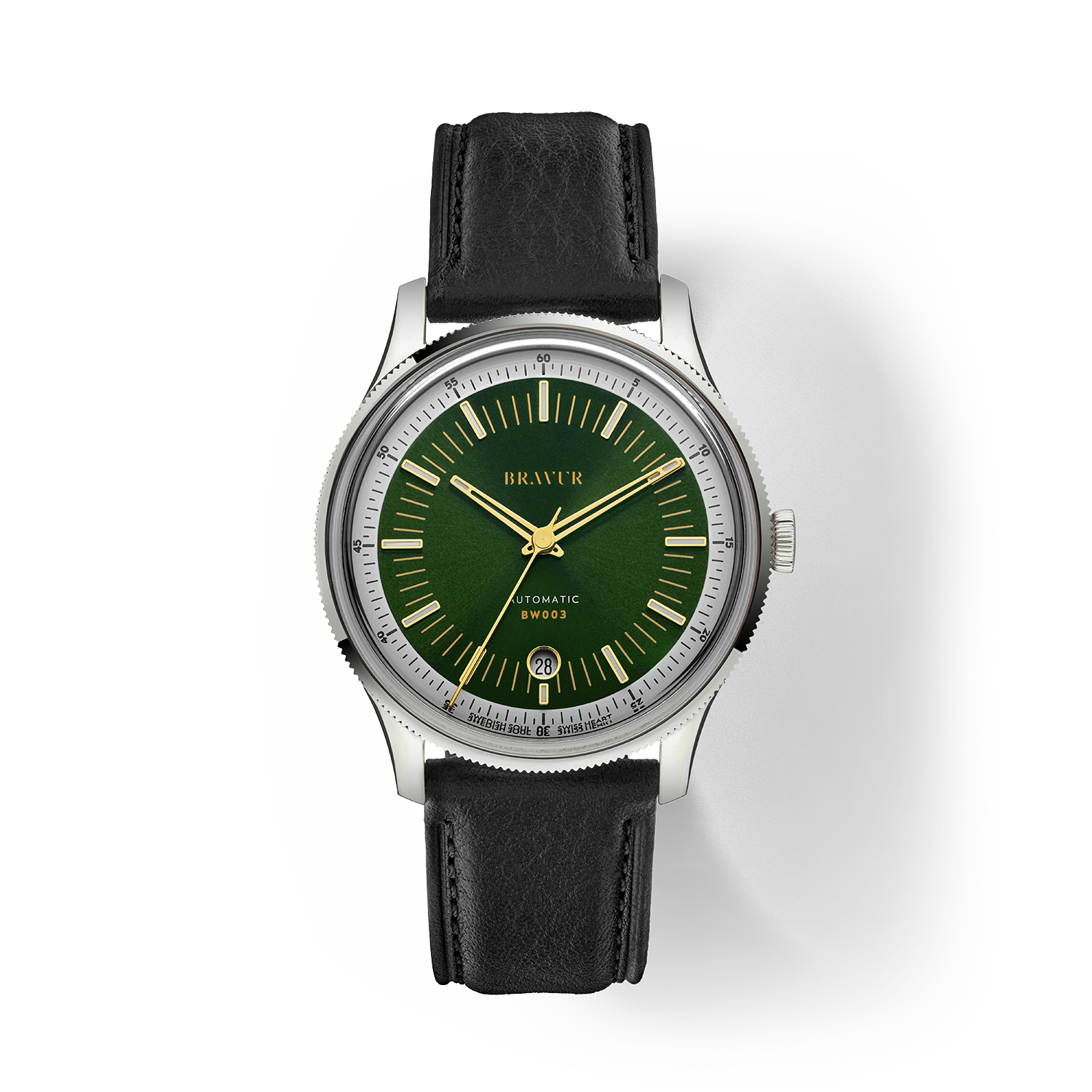 BW003 - Bottle green dial
