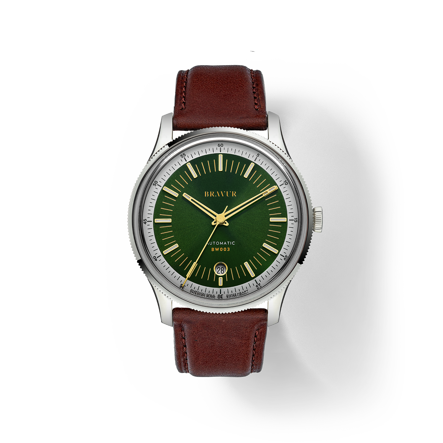 BW003 - Bottle green dial