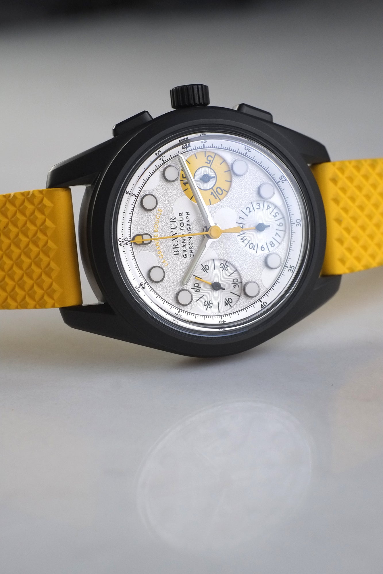 Grand Tour Yellow edition PVD sample
