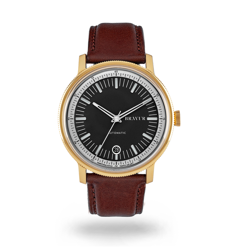 BW003 Gold PVD - Black dial