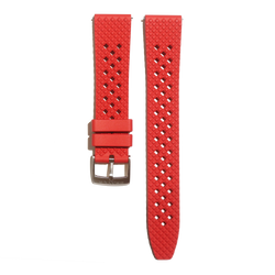 Red FKM rubber strap